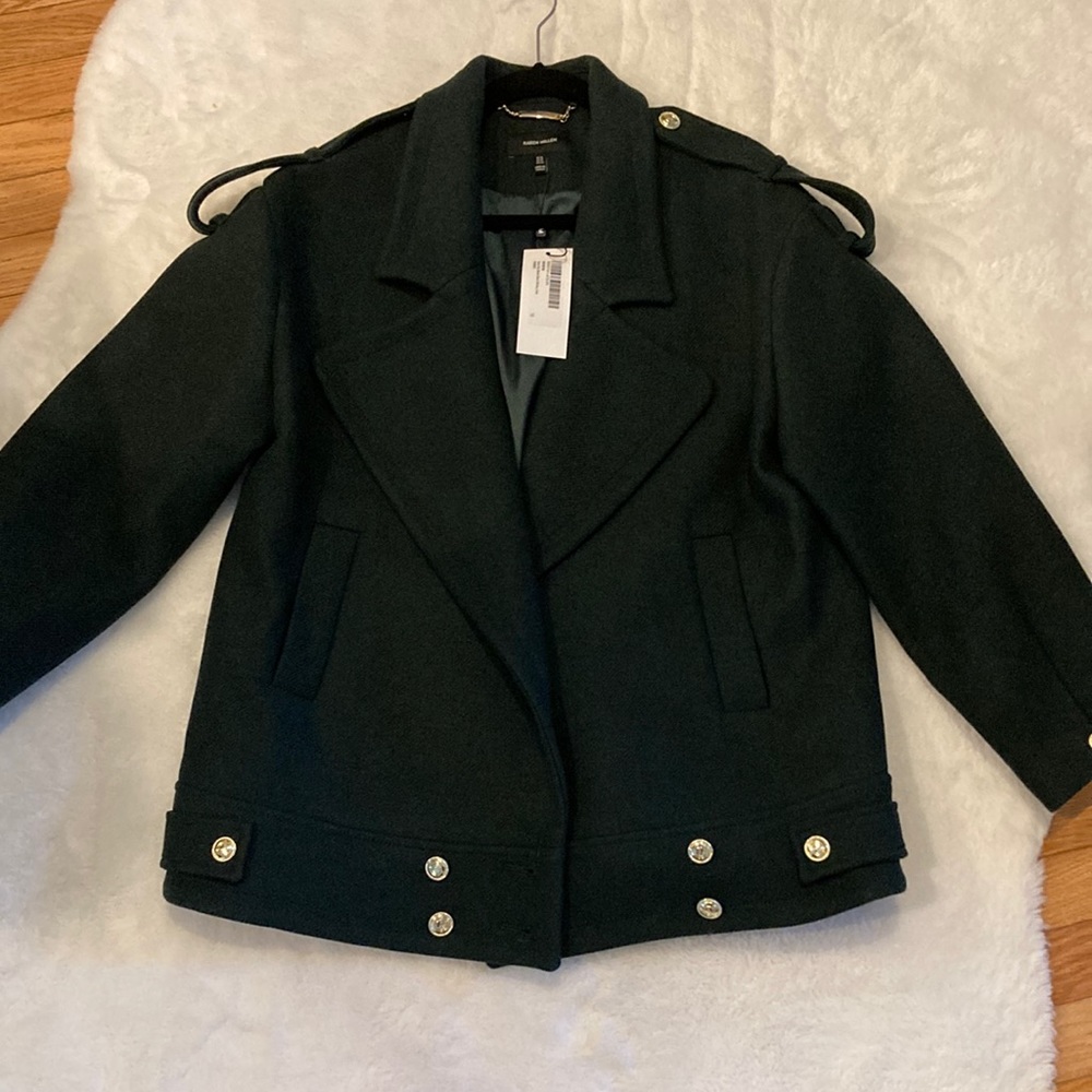NWT Karen Millen Millitary Coat!